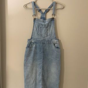 Main Street exchange Denim jumper dress